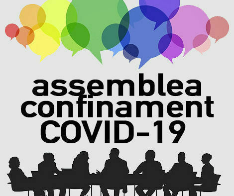 Media picture: COVID-19 confinement assembly