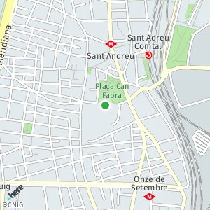 OpenStreetMap - Fabra i Coats. Carrer Sant Adrià, 20, 08030 Barcelona