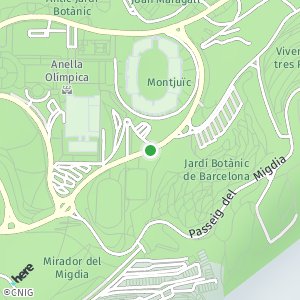 OpenStreetMap - Passeig Olímpic, Montjuïc, Barcelona, Barcelona, Catalunya, Espanya