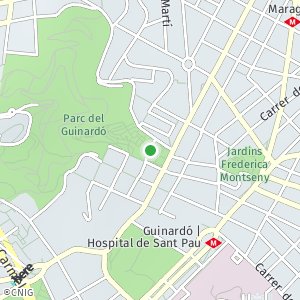 OpenStreetMap - Plaça del Nen de la Rutlla, El Guinardó, Barcelona, Barcelona, Cataluña, España