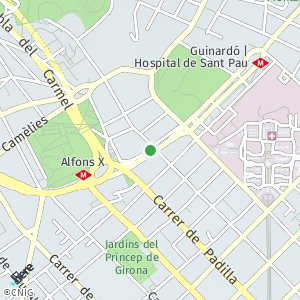 OpenStreetMap - Ronda del Guinardó, El Baix Guinardó, Barcelona, Barcelona, Cataluña, España