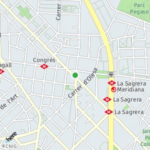 OpenStreetMap - Carrer Concepció Arenal 135, Barcelona, Catalunya, Espanya